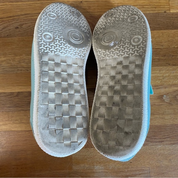 L’Intervalle Women Green and Blue Leather Sneaker Size 39 - Picture 8 of 9